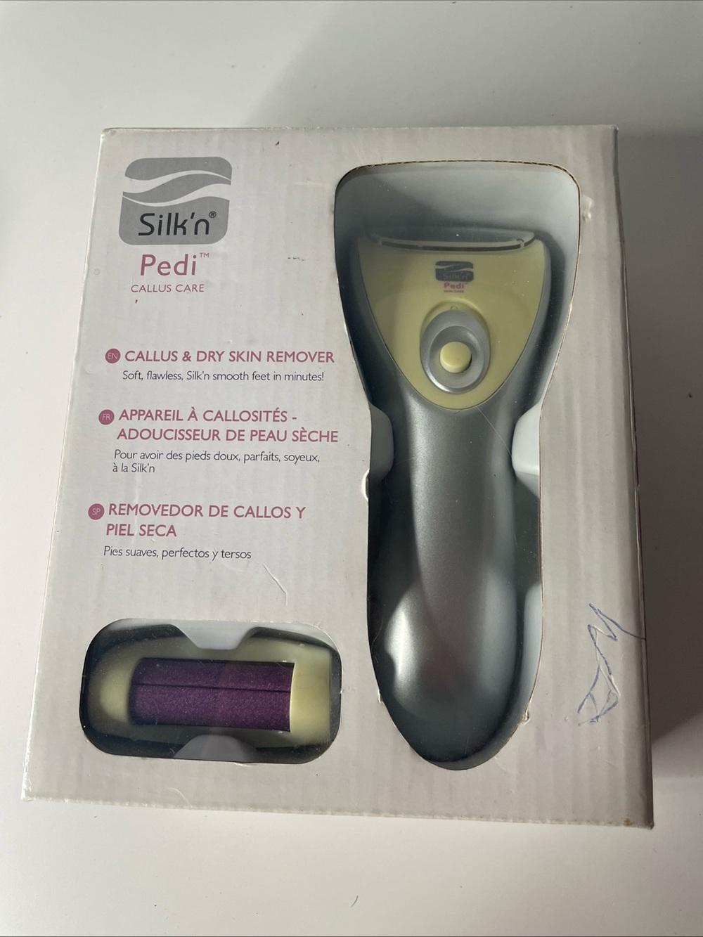 Silk'N Pedi FEET Callus Care and Dry Skin Remover  Polish Smooth